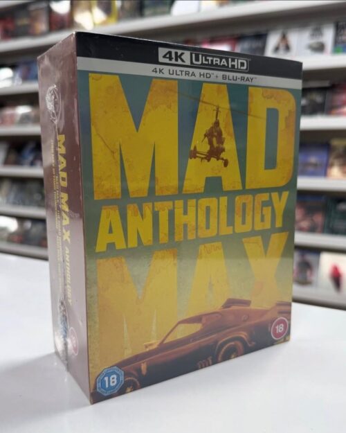 Mad Max Anthology 4 Film 4K UHD + Blu Ray Box Set