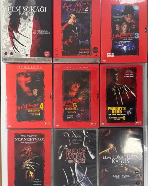 A Nightmare On Elm Street – Elm Sokaginda Kabus 9 Film DVD Set