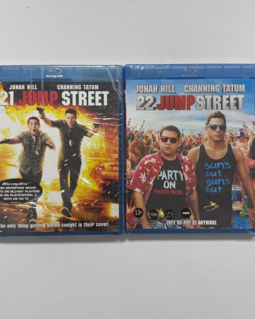 21 Jump Street + 22 Jump Street / Liseli Polisler 1-2 2 Film Blu Ray Set