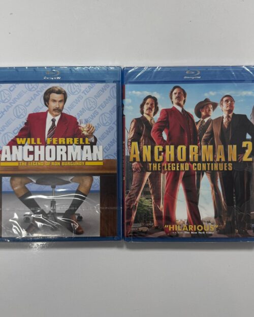 Anchorman + Anchorman 2 : The Legend Continues 2 Film Blu Ray Set