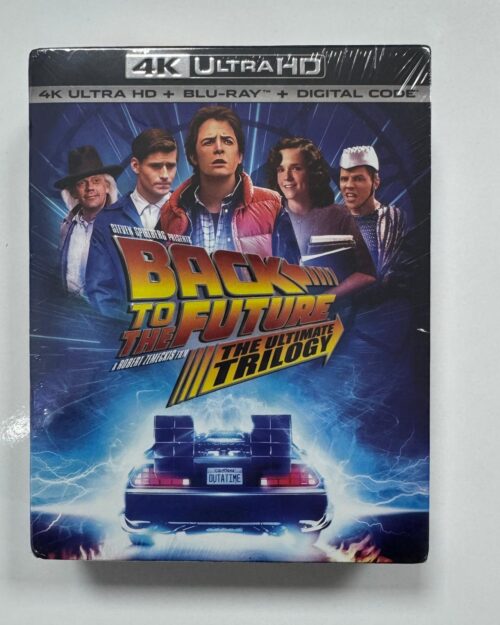 Back To The Future Trilogy – Gelecege Donus Uclemesi 4K UHD + Blu Ray Box Set ( 7 Disk )