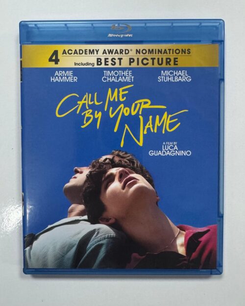 Call Me By Your Name – Beni Adinla Cagir Blu Ray