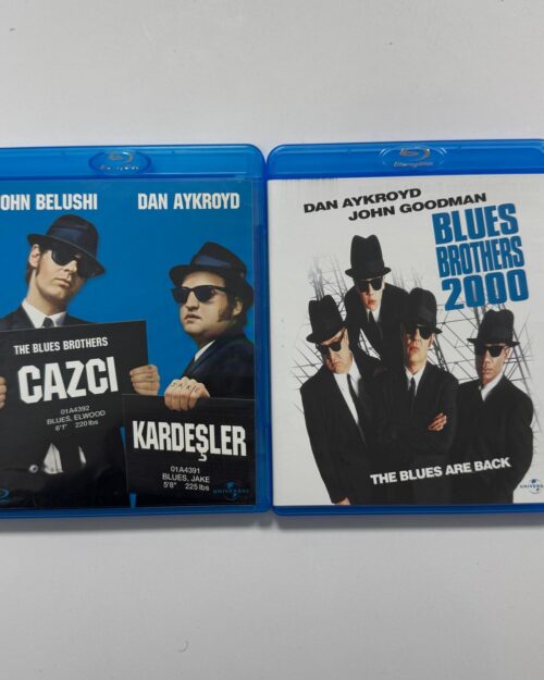 The Blues Brothers – Cazci Kardesler + Blues Brothers 2000 2 Film Blu Ray Set