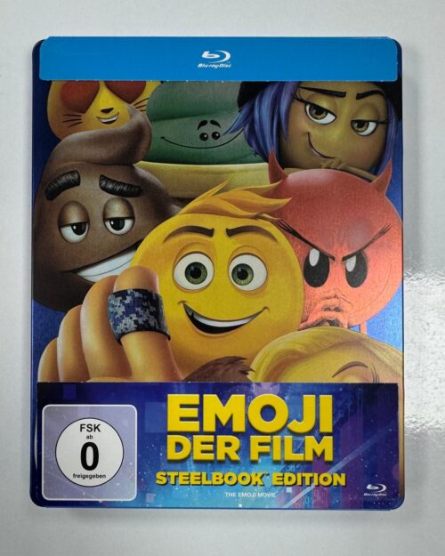 Emoji Movie Steelbook Blu Ray