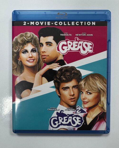 Grease + Grease 2 Blu Ray Set ( 2 Film )