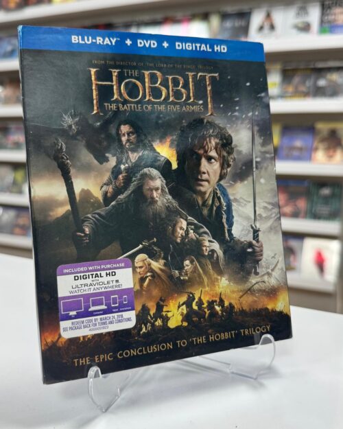 The Hobbit : The Battle Of The Five Armies Blu Ray + Bonus Blu Ray + DVD