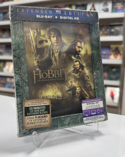 The Hobbit : The Desolation Of Smaug Extended Edition Blu Ray ( 3 Disk )