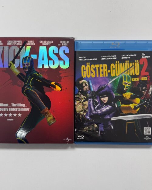 Goster Gununu 1 – 2 / Kick Ass 1 -2 Blu Ray Set ( 2 Film )