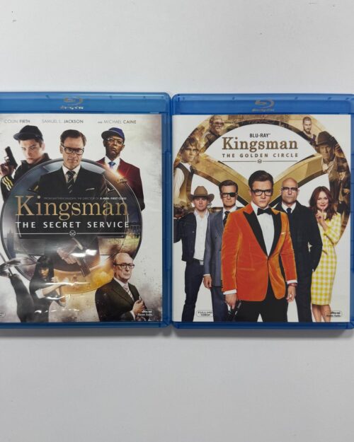 Kingsman : The Secret Service + Kingsman : The Golden Circle Blu Ray Set ( 2 Film )