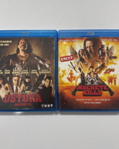 Ustura 1 – 2 / Machete + Machete Kills Blu Ray Set ( 2 Film )