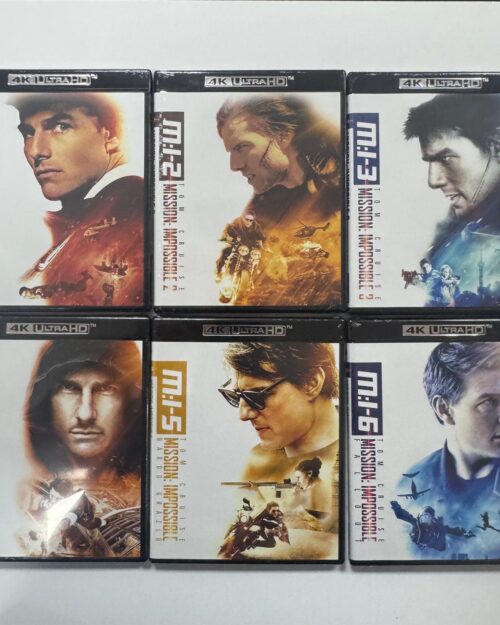 Gorevimiz Tehlike – Mission İmpossible 4K UHD Set ( İlk 6 Film )