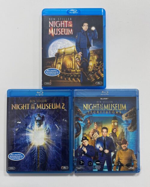 Muzede Bir Gece Serisi – 3 Film Blu Ray Set