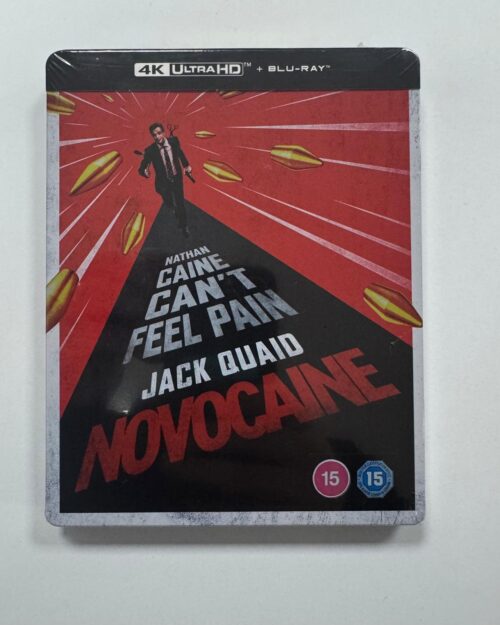 Novocaine – Aciya Yer Yok Steelbook 4K UHD + Blu Ray