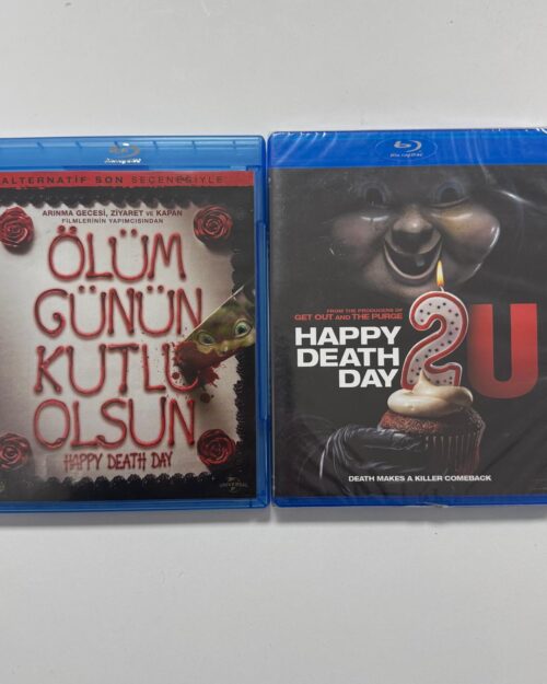 Olum Gunun Kutlu Olsun 1 – 2 / Happy Death Day 1 – 2 Blu Ray Set ( 2 Film )