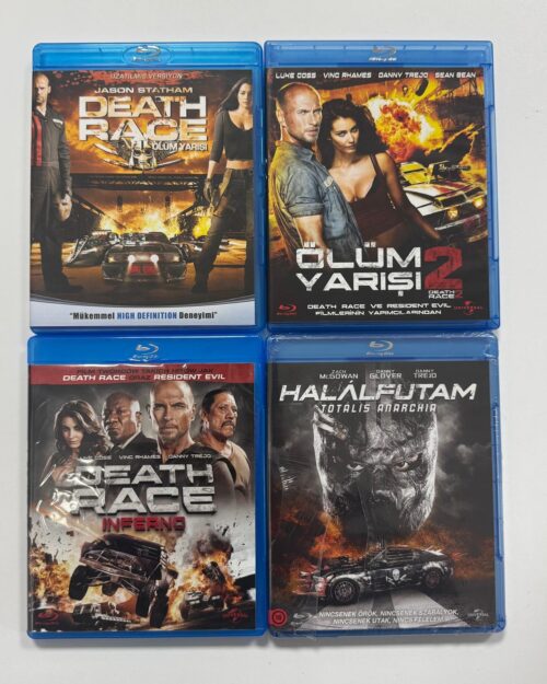 Olum Yarisi – Death Race Blu Ray Set ( 4 Film )
