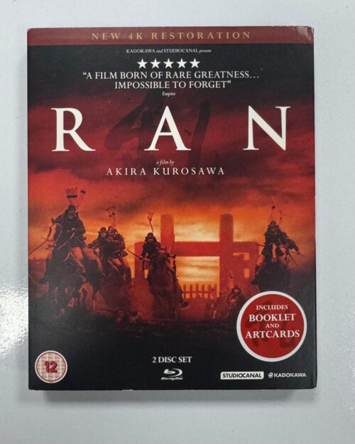 Ran Blu Ray ( 2 Disk + Booklet And Artcards )
