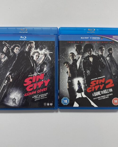 Sin City + Sin City 2 Blu Ray Set ( 2 Film )