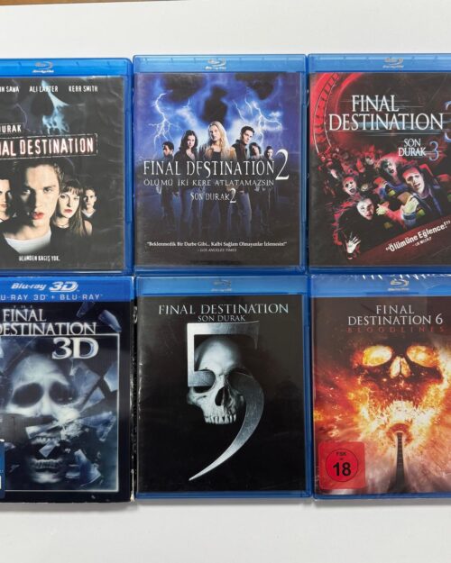 Son Durak – Final Destination 1 – 6 Blu Ray Set ( 6 Film )
