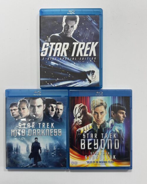 Star Trek Uclemesi – 3 Film 5 Disk Blu Ray Set