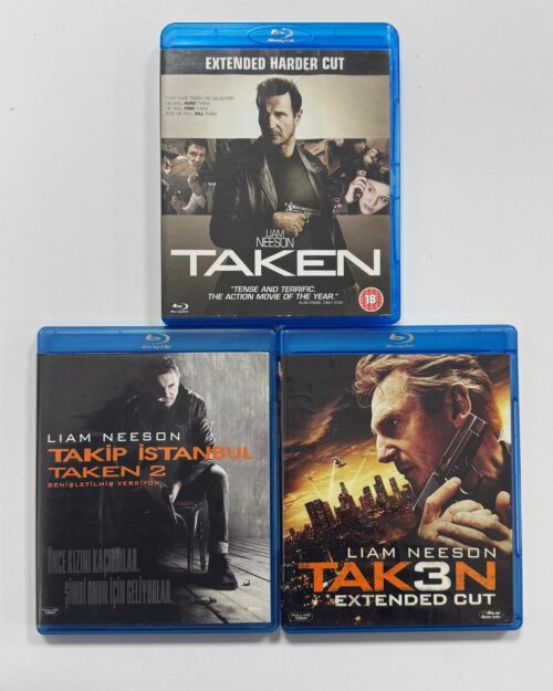Taken 1 – 2 – 3 Blu Ray Set ( 3 Film )