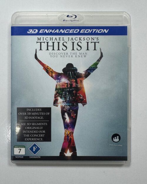 Michael Jackson’s : This İs İt 3d Blu Ray