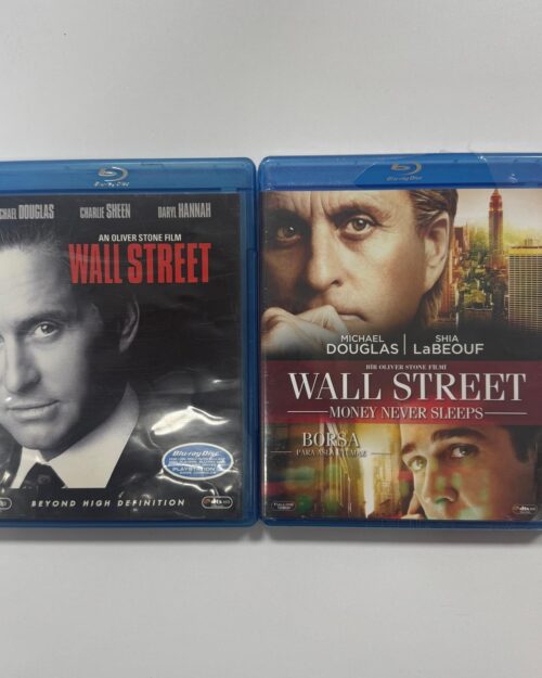 Wall Street + Wall Street : Money Never Sleeps – Borsa + Borsa : Para Asla Uyumaz Blu Ray Set ( 2 Film )