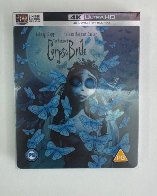 Corpse Bride – Olu Gelin Limited Edition Steelbook 4K UHD + Blu Ray