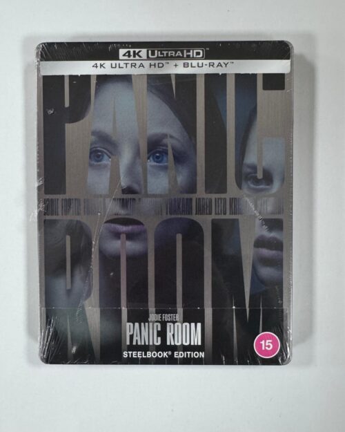 Panic Room – Panik Odasi Steelbook 4K UHD + Blu Ray + Bonus Blu Ray ( 3 Disk )