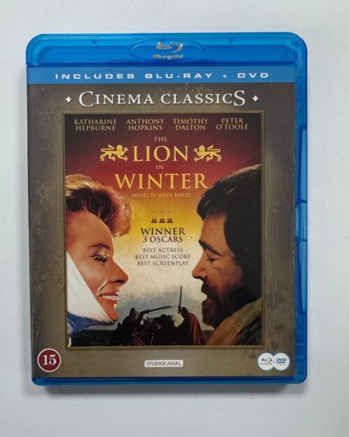 The Lion İn Winter Blu Ray + DVD