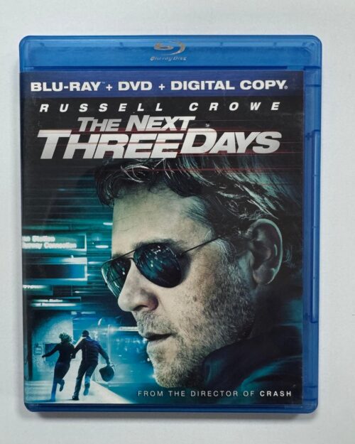 The Next Three Days Blu Ray + DVD