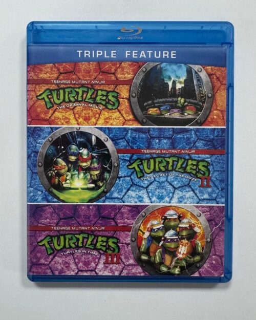 Teenage Mutant Ninja Turtles Trilogy Blu Ray Set