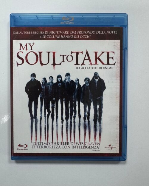 My Soul To Take Blu Ray
