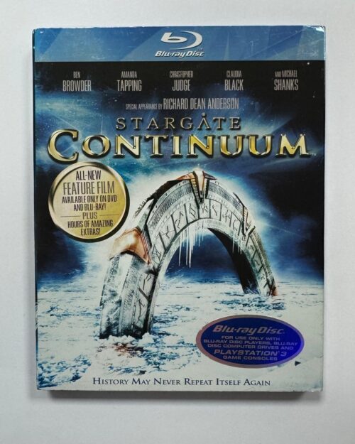 Stargate Continuum Blu Ray