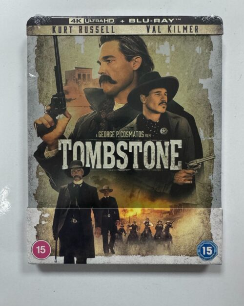 Tombstone - Kasabanın Namusu Steelbook 4k Uhd + Blu Ray