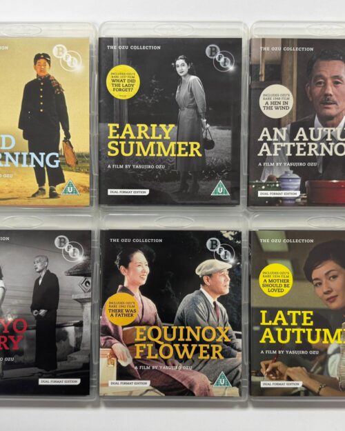 The Ozu Collection ( Yasujiro Ozu ) – 6 Movie Blu Ray + DVD Set