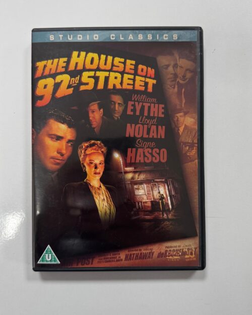 The House On 92nd Street DVD