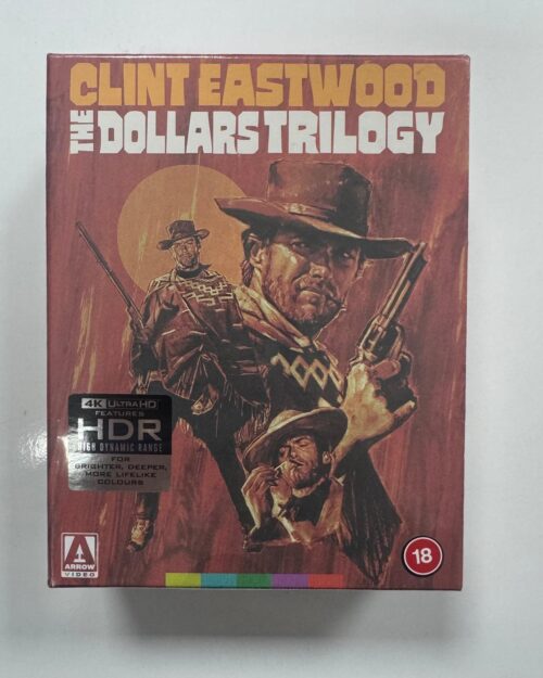 The Dollars Trilogy Arrow Video Limited Edition 4K UHD + Blu Ray Box Set ( 8 Disc )