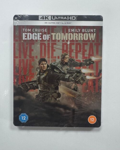 Edge Of Tomorrow Steelbook 4K UHD + Blu Ray