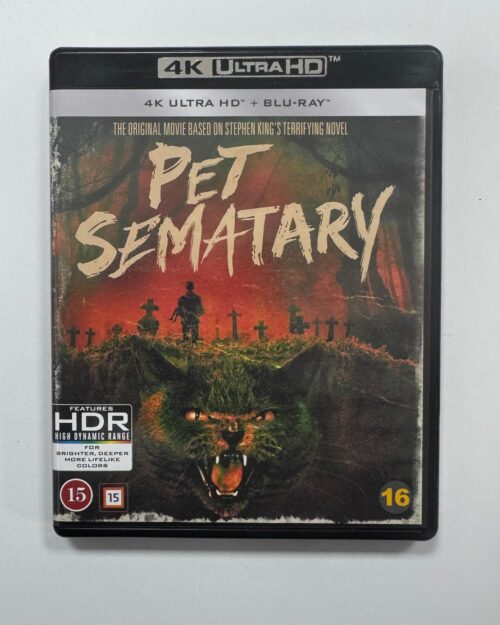 Pet Sematary (1989) 4K UHD + Blu Ray