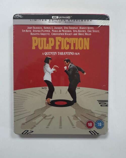 Pulp Fuction Limited Edition Steelbook 4K UHD + Blu Ray