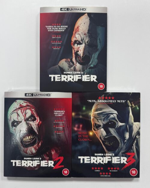 Terrifier 1 – 2 – 3  4K UHD
