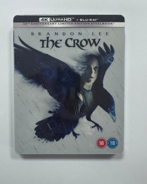 The Crow Limited Edition Steelbook 4K UHD + Blu Ray