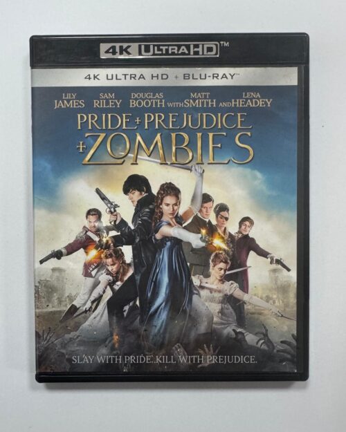 Pride + Prejudice + Zombies 4K UHD + Blu Ray