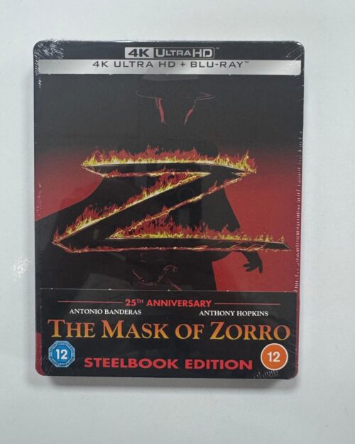 The Mask Of Zorro Steelbook 4K UHD + Blu Ray