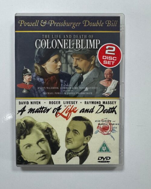 The Life And Death Of Colonel Blimp / A Matter Of Life And Death 2 Film DVD Box Set