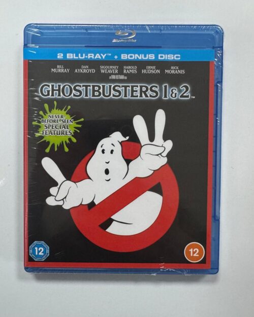 Ghostbusters 1 & 2 Blu Ray + Bonus Blu Ray ( 3 Disk )