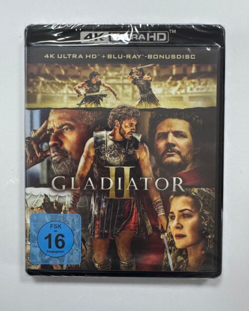 Gladiator 2 – Gladyator 2 4K UHD+blu Ray+bonus Blu Ray ( 3 Disk )
