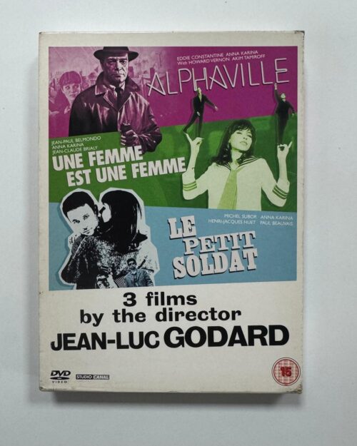 Jean-luc Godard – 3 Films By The Director DVD Box ( Digipack )
