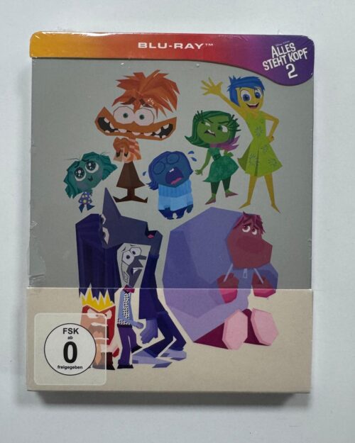 İnside Out 2 Steelbook Blu Ray