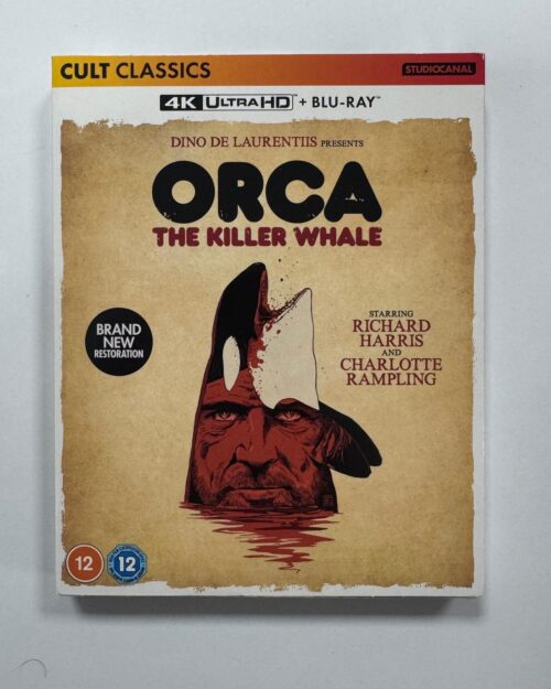 Orca : The Killer Whale 4K UHD + Blu Ray